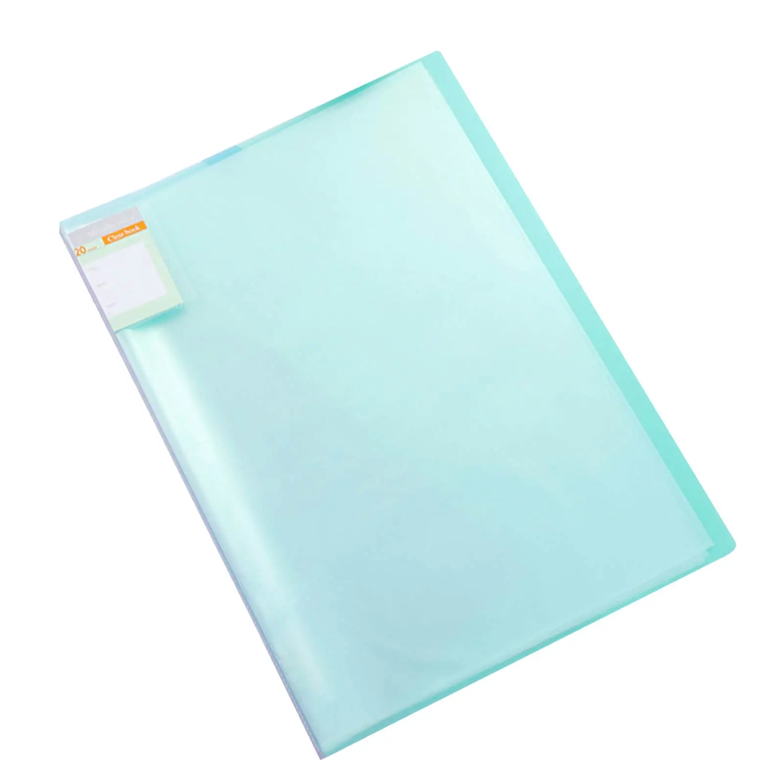 Painting Storage Book A3 Presentation Book Folder Portable Poster Binder 40 Pockets Sleeves Display Storage Protect Folder For