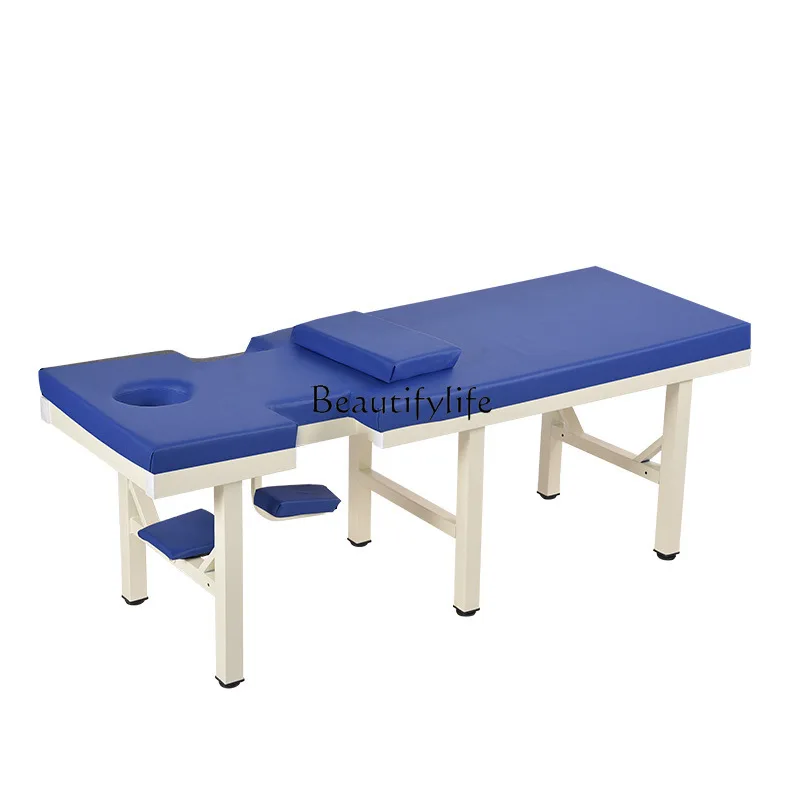 

04Thickened and reinforced anti-warping edge massage bed Beauty salon Beauty bed