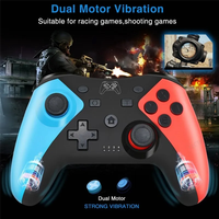 Stylish-2PCS Wireless Bluetooth Controller For Nintendo Switch Pro Gamepad Compatible For Switch Pro/Oled/Lite/PC Joystick Durab