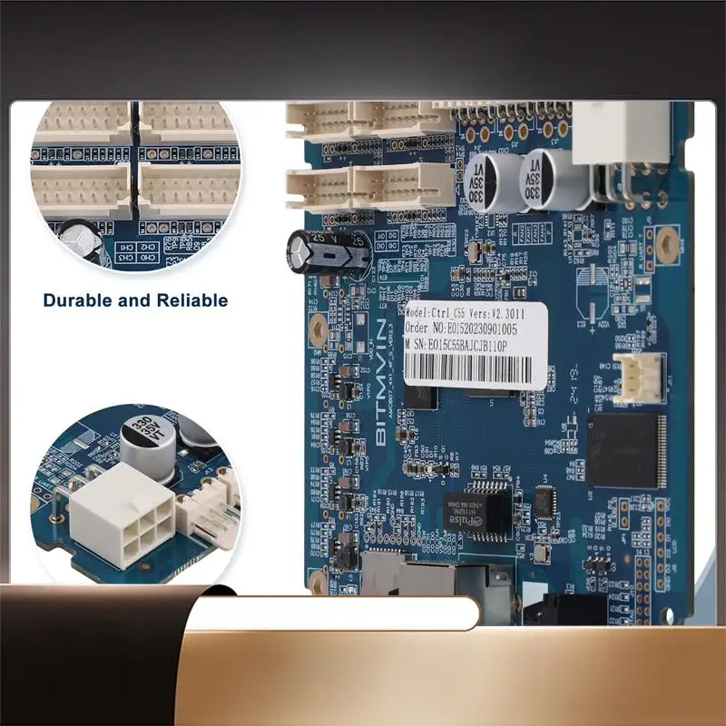 

Плата управления Bitmain Antminer C55 для S17 S17pro, плата управления майнером BM1397-N35R
