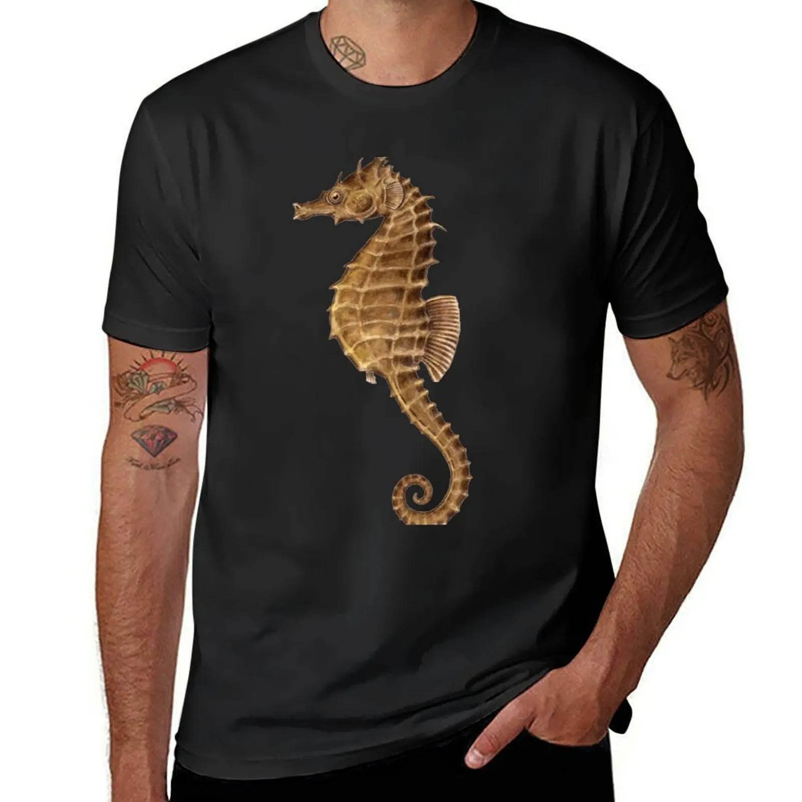 

Seahorse T-Shirt Funny t-shirt plus size tops oversized t shirt men t shirts