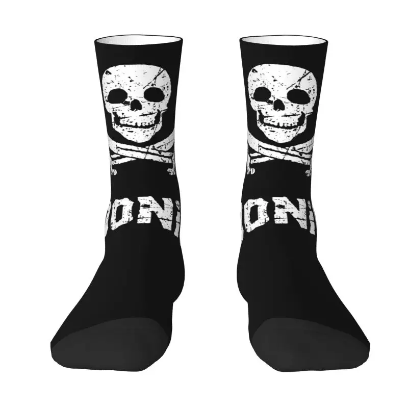 

The Goonies Distressed Art Mens Crew Socks Unisex Kawaii 3D Printing Movie Film Dress Socks