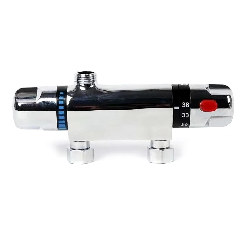 Metal Thermostatic Shower Mixer Bar Shower Mixer for Valve Hot Cold Water Mixer Constant Temperature Control Bathroom Us
