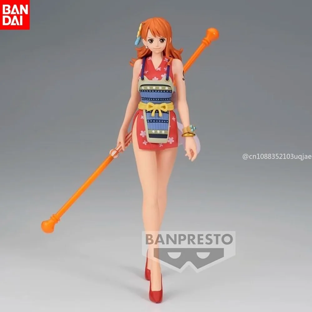 Original 20cm One Piece Sailing Nami Anime Character PVC Doll Excellent Figure Anime Model Statue Toy Collectibles Birthday Gift