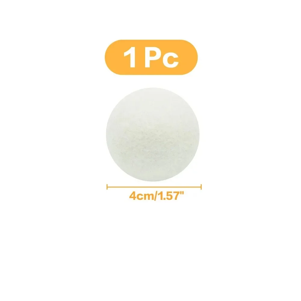 1-12 Stuks Herbruikbare Wol Droger Ballen Waterontharder Wasserij Thuis Wassen 4/5/6 Cm fleece Droge Kit Bal Nuttig Wasmachine Accessoires