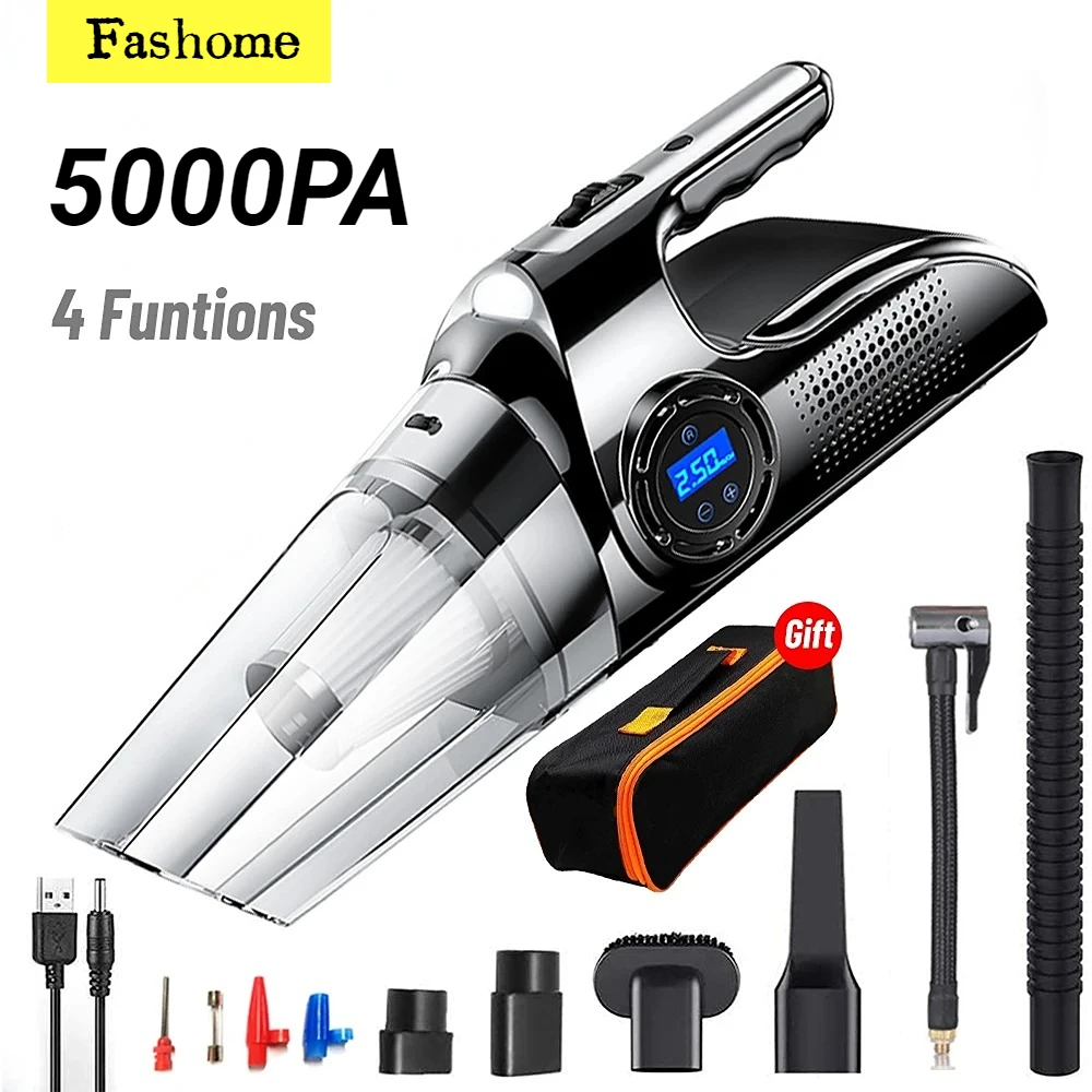 50000pa Wireless Vacuum Cleaner High Powerful HandHeld Vacuum Cleaner Cleaning Machine Strong Suction Cordless Wireless Cleaner