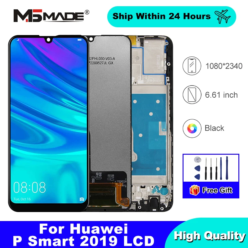 Choice For Huawei P Smart 2019 Display Screen Touch Digitizer Replacement Parts For P Smart 2019 LCD POT-LX1 POT-LX2J Parts