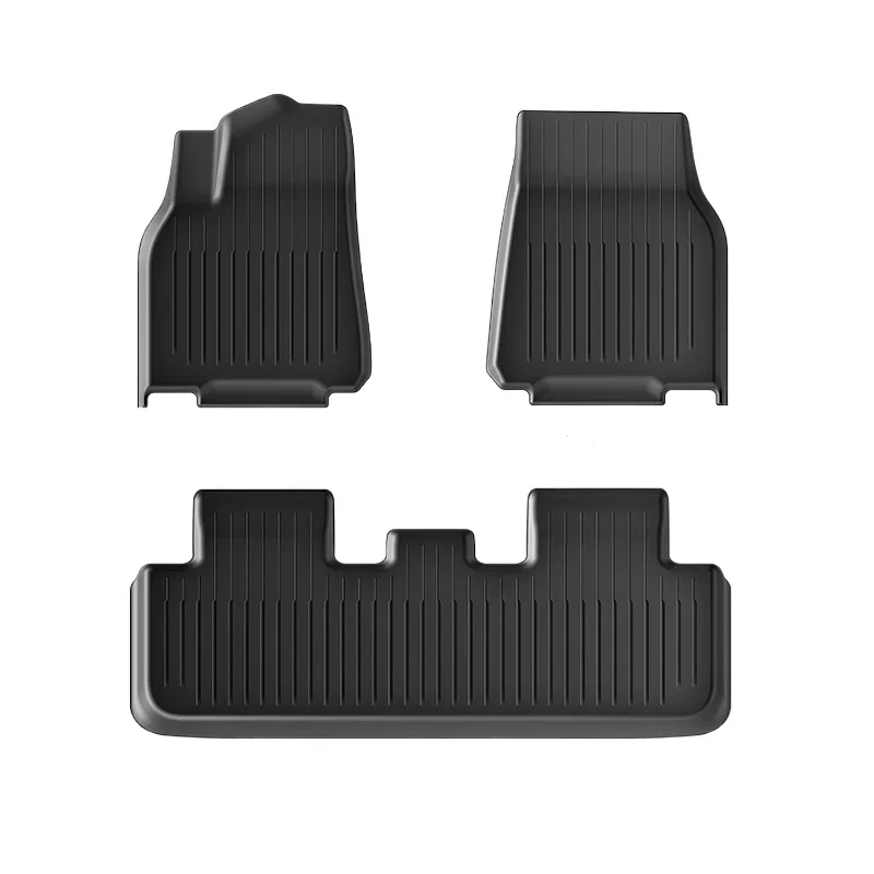 모델3Y 바닥 매트는 테슬라 전용 완전 밀폐형 차량 바닥 TPE 인테리어 장식 액세서리에 적합합니다