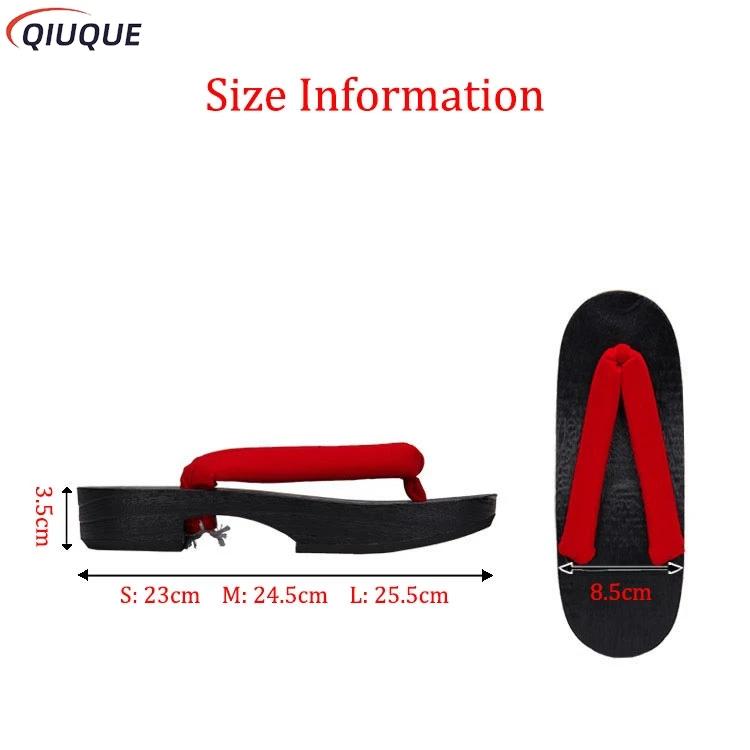 Women Geta Japanese Anime Kamado Tanjirou Nezuko Zenitsu Shinobu Kyoujurou Scaramouche Wanderer Cosplay Shoes Sabots Clogs