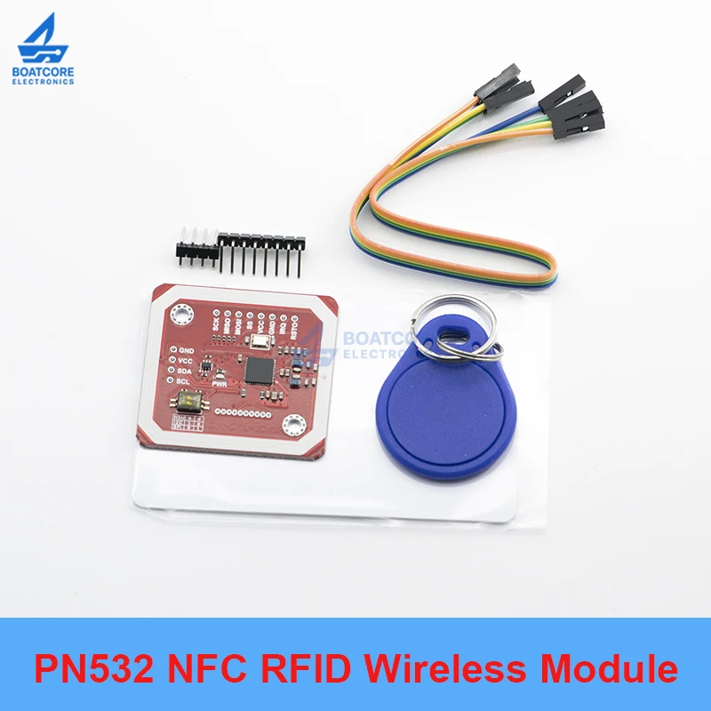 1SET PN532 NFC RFID Module V3 Reader Writer Kit I2C SPI HSU Interface S50 Card Antenna for Arduino