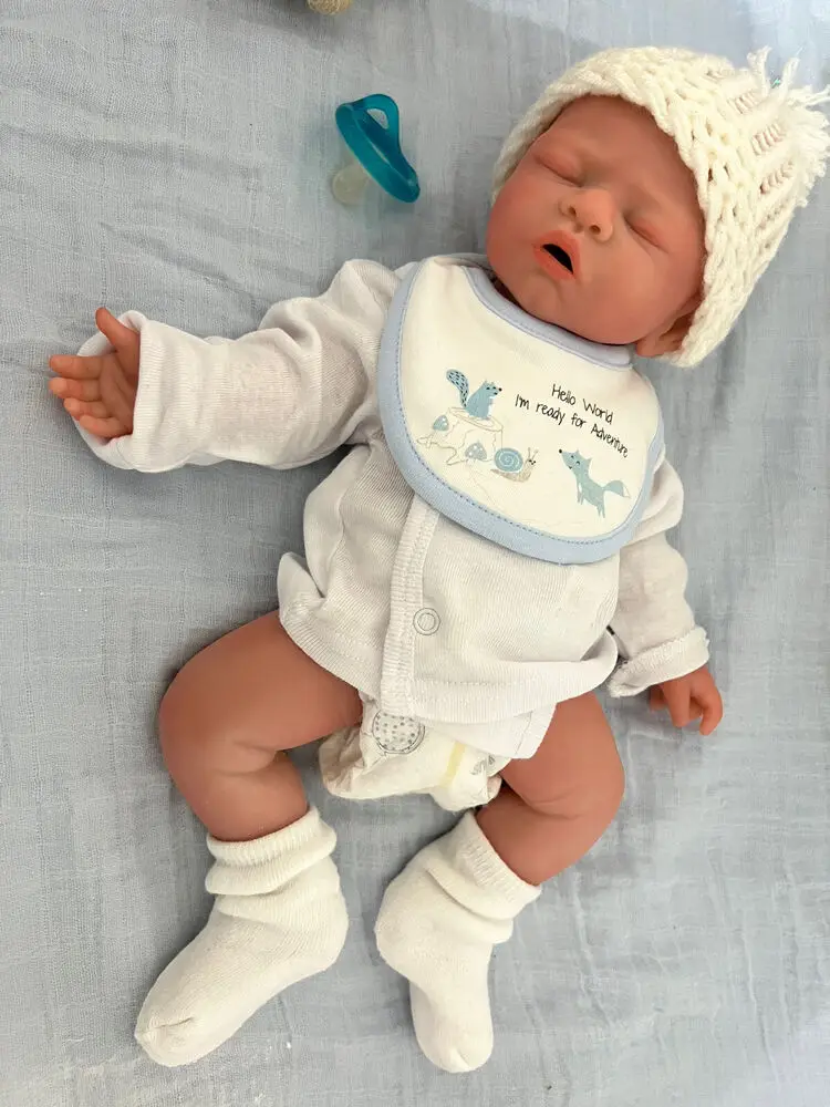 

Silicone Full Body Baby Boy Birthday Gift for Boys and Girls From The Reborn Doll