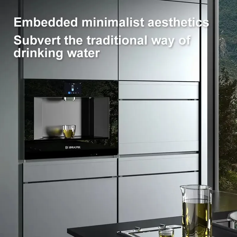 Electric Stainless Steel Embedded Water Dispenser for and Hotel Hot and Cold Kitchen Multi-stage Temperature