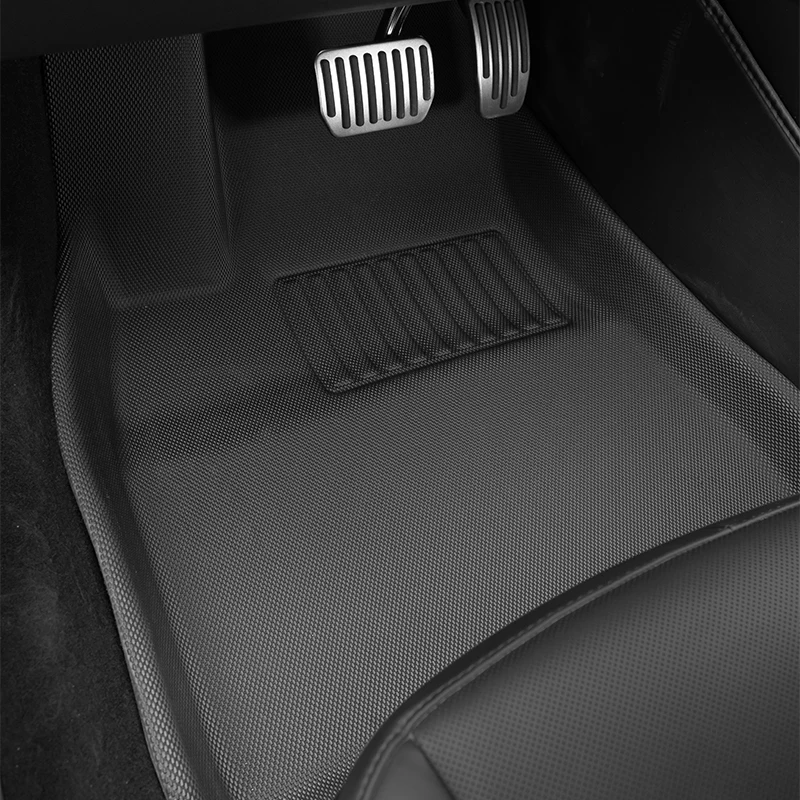 ل تسلا نموذج 3 XPE الحصير وسادة سوداء وسادة للقدم تسلا بطانة محيطة بالكامل الحصير الكلمة اليد اليسرى محرك الدفة اليمنى