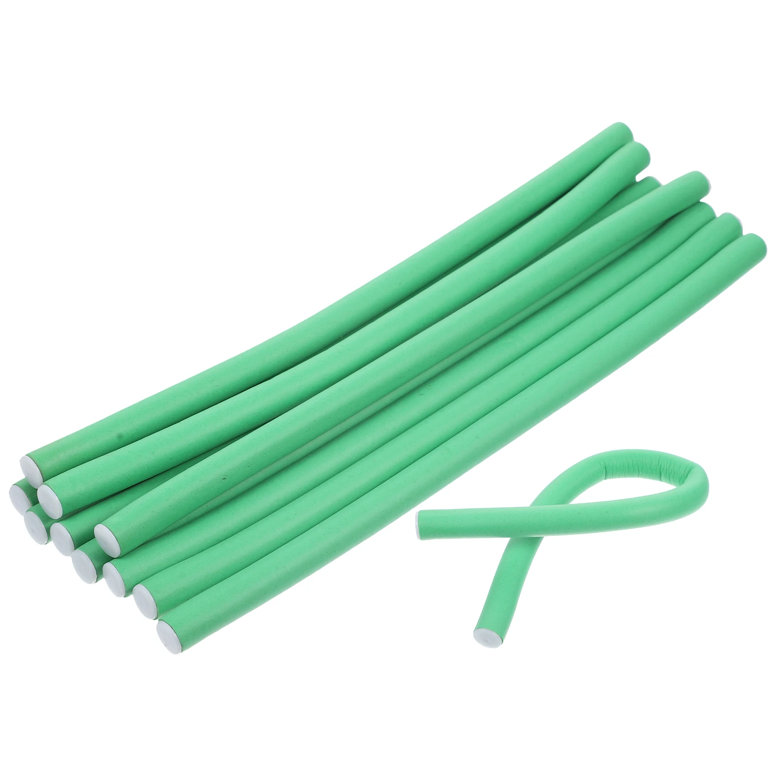 

20 Pcs Cold Wave Hair Rollers Curling W Sponge Stick Spiral Curls Long DIY Tool For Girls Women Without Heat Damage Efficient