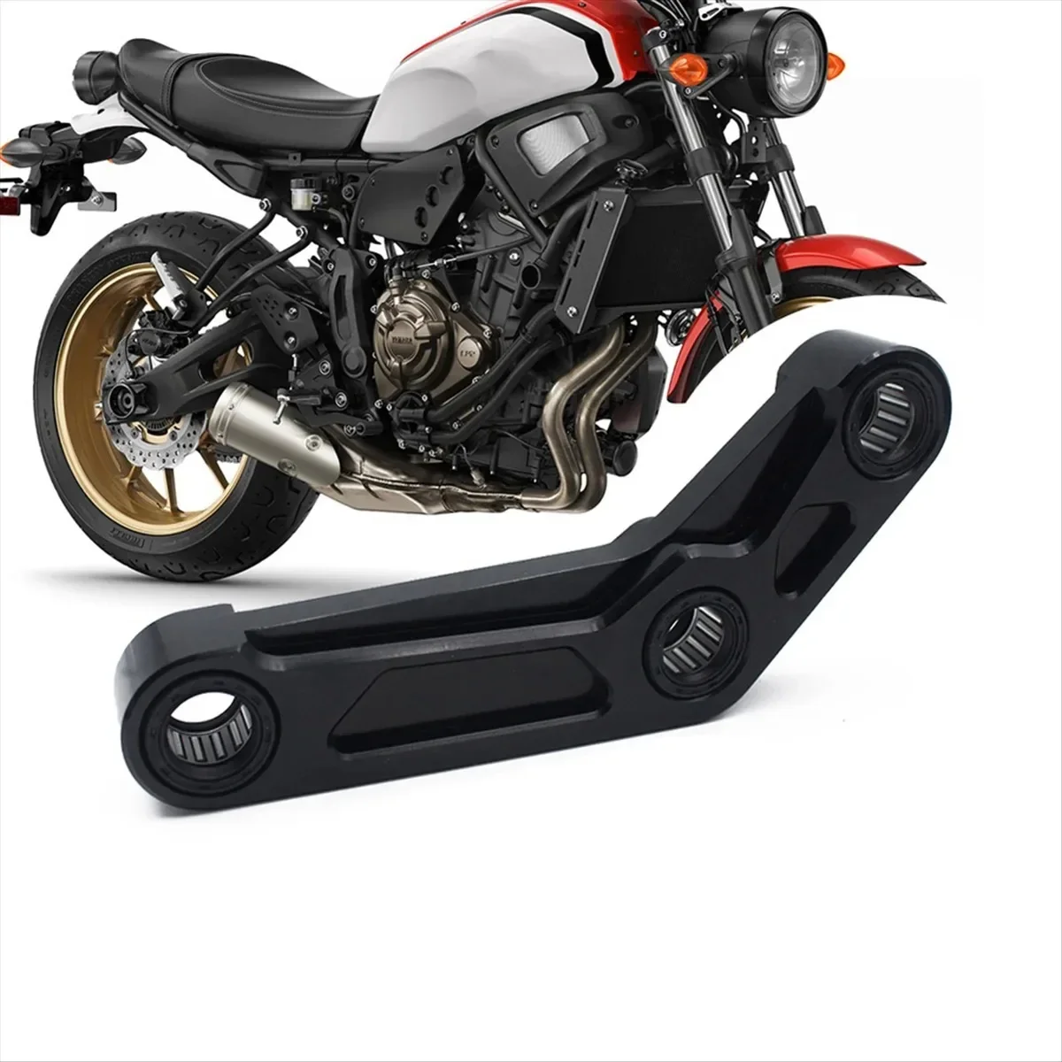 Lowering Links Kit For YAMAHA MT07 FZ07 XSR700 2014-2024 YZF R7 Motorcycle Rear Suspension Cushion Connecting MT FZ 07 XSR 700