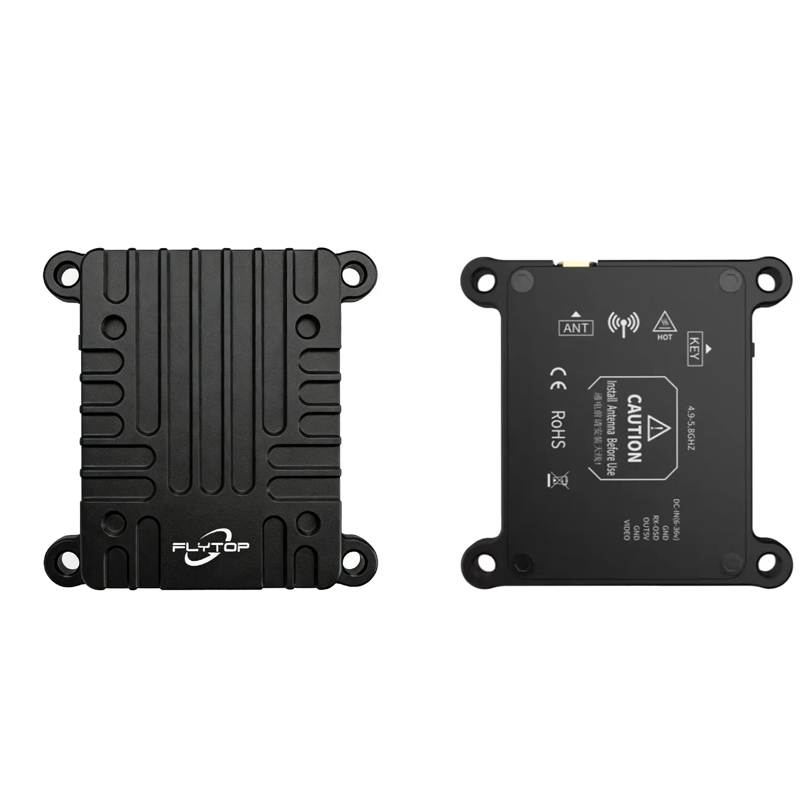 FLYTOP-VT25 VTX FPV Model Aircraft Crossing Machine High Power 2.5W 5.8g Analog Image Transmission Mmcx