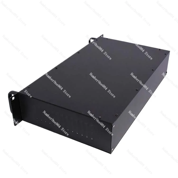 Applicable to Custom Black Cheap Industrial Computer Cabinet Server Rack Mount 2.5U For Data Center Electronic Metal Chassis