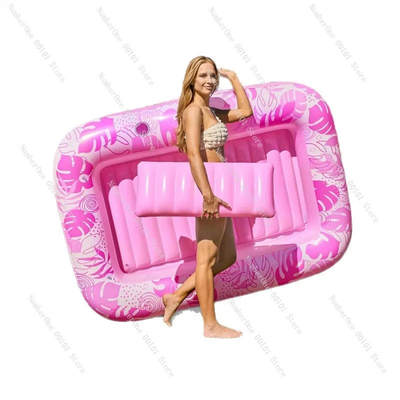 thickened-pvc-inflatable-floating-bed-swimming-pool-outdoor-bathtub-backrest-water-bed-large-beach-sunbathing-lounge-chair