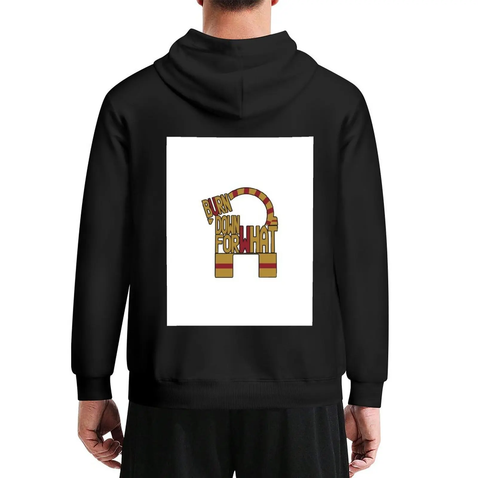 

Gvle Goat - Burn Down For What Hoodie men's sweat-shirt set mens clothing men's coat graphic t shirts men graphic hoodies