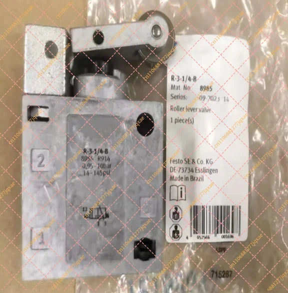 Roller Lever Valve R-3-1/4-B R-5-1/4-B R-3-M5 Pneumatic Mechanical Valve Replacement