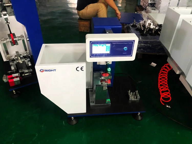 ISO 179 Charpy Test Machine 5J Charpy Pendulum Impact Tester