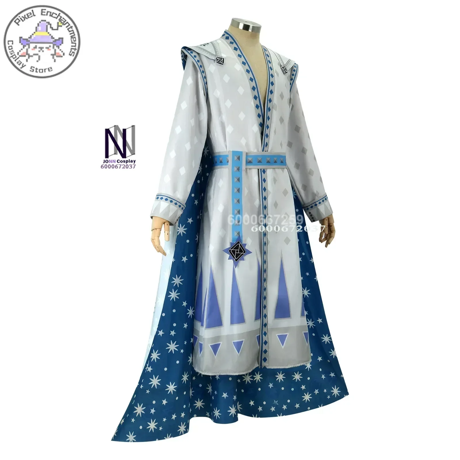 Anime Halloween Wish King Magnifico Asha Cosplay Costume Outfits Adult Men Carnival Role Play Suit Stage Performance Clothing