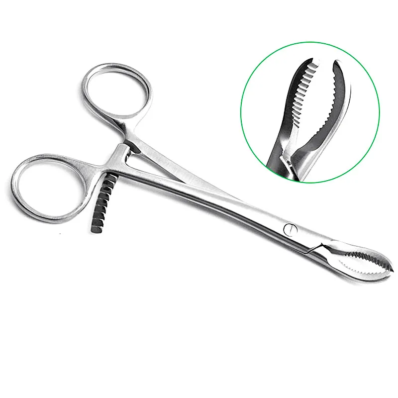 

1pcs Stainless Steel Bone Holding Forceps Reduction Forceps Veterinary Orthopedic Instrument