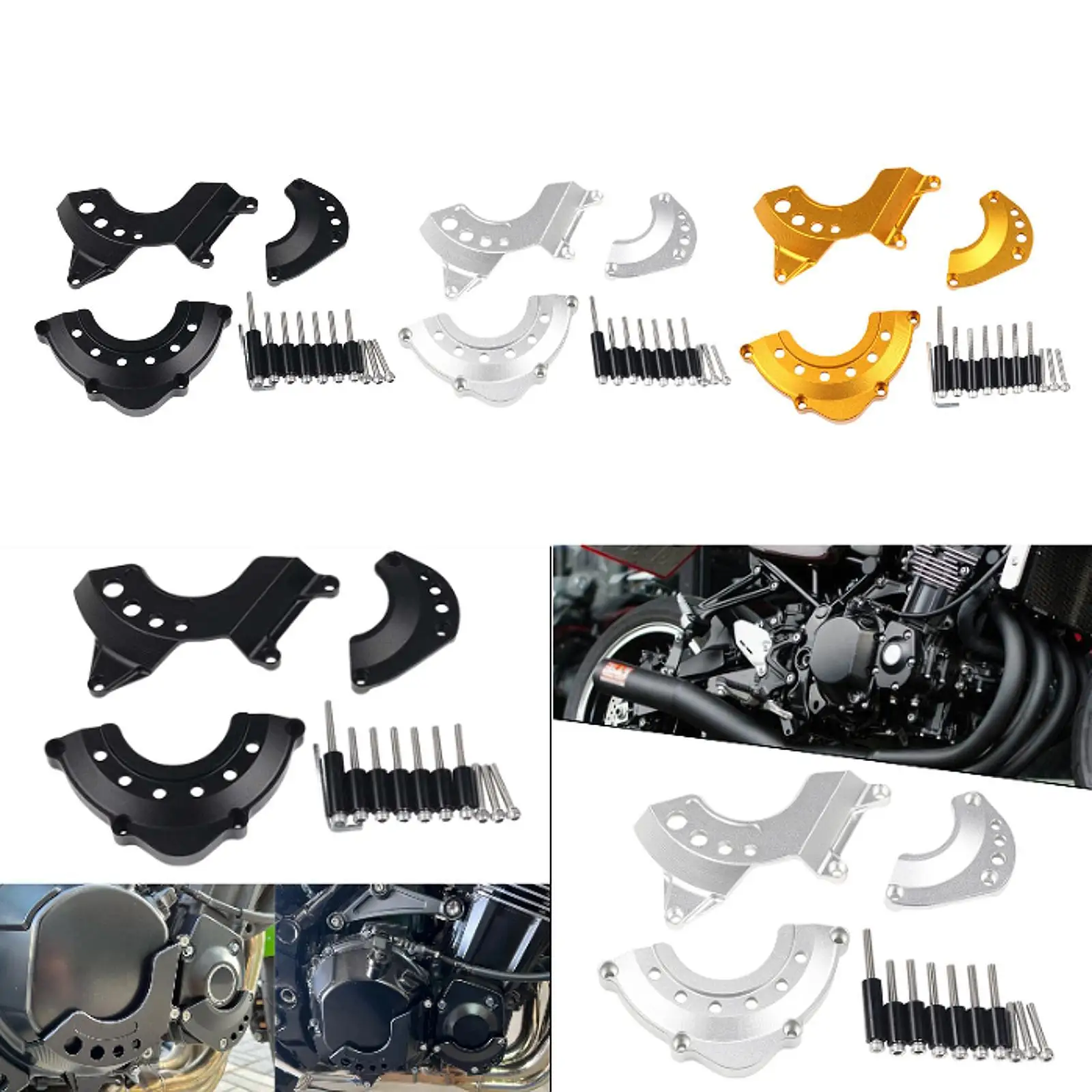 

Защитная крышка двигателя, аксессуары для мотоциклов, модификация, металлическая крышка двигателя, защитный чехол, слайдер, защита от столкновений для Z900RS