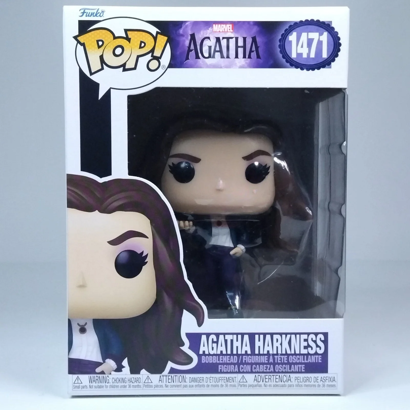 Funko Pop Marvel Figures Agatha Harkness And Wiccan Vinyl Figure Collectible Limited Edition Desktop Decoration Model Toy Gift - Image 4
