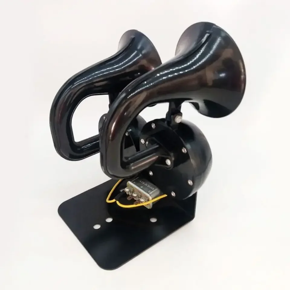 

Durable Snail Electric Flute Car Truck Motorcycle Universal Electric Horn Tweeter Super Loudspeaker 12V24V