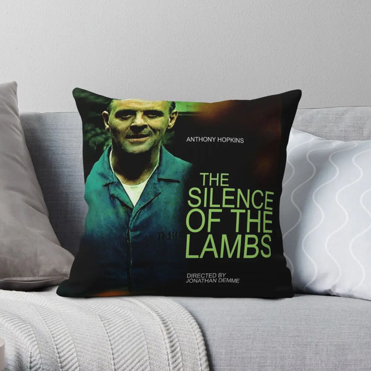 The Silence Of The Lambs 2 Pillowcase Polyester Linen Velvet Printed Zip Decorative Throw Pillow Case Car Cushion Cover