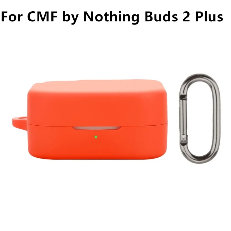 GIOPUEY Hoesje Voor CMF Nothing Buds Pro 2 / Buds 2 – Ultradun Silicone, Armygroen, Valbescherming
