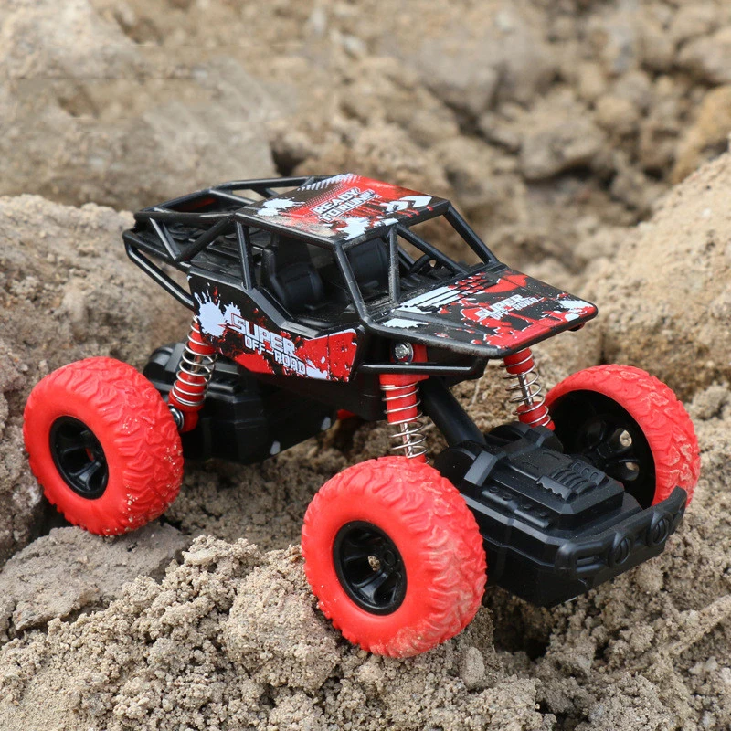 Pull Back Off-road Car Toy Simulation Model Four-wheel Drive Stunt Dump Inertia Climbing Car Children Educational Toys for Boys