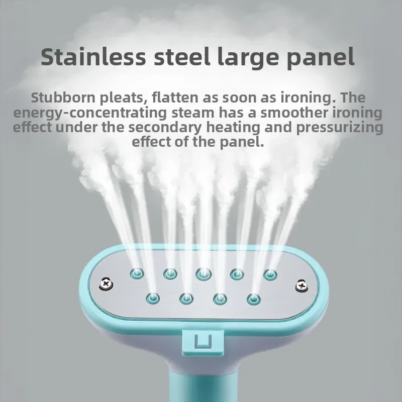 الاتحاد الأوروبي/المملكة المتحدة الأجهزة المنزلية الذكية قضيب مزدوج عمودي معلق البخار المحمولة سريع الحرارة البخار الكي مع لوحة الفرقة للملابس