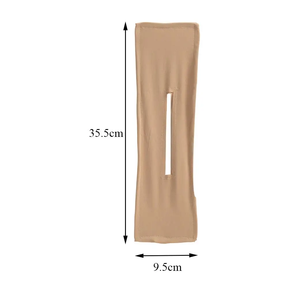 2x Hair Bands Deft Bun Braider Hair Wire Headband Donut Bun Former Cloth Material Suitable for Daily Wear Sports Going