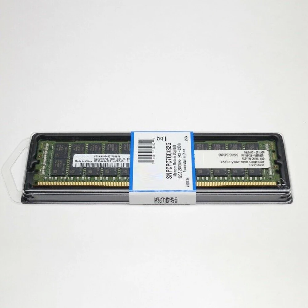 1 pcs T7910 FC630 R530 T430 SNPCPC7GC/32G RAM Server Memory High Quality Fast Ship 32GB DDR4 2400MHz