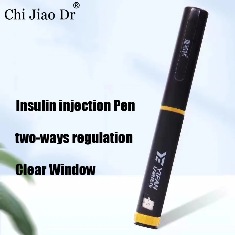 

ChiJiaoDr Bi Directional Blood Glucose and Insulin Injection Pen Reusable Syringes Household 3ml Injection Pens Press Injection