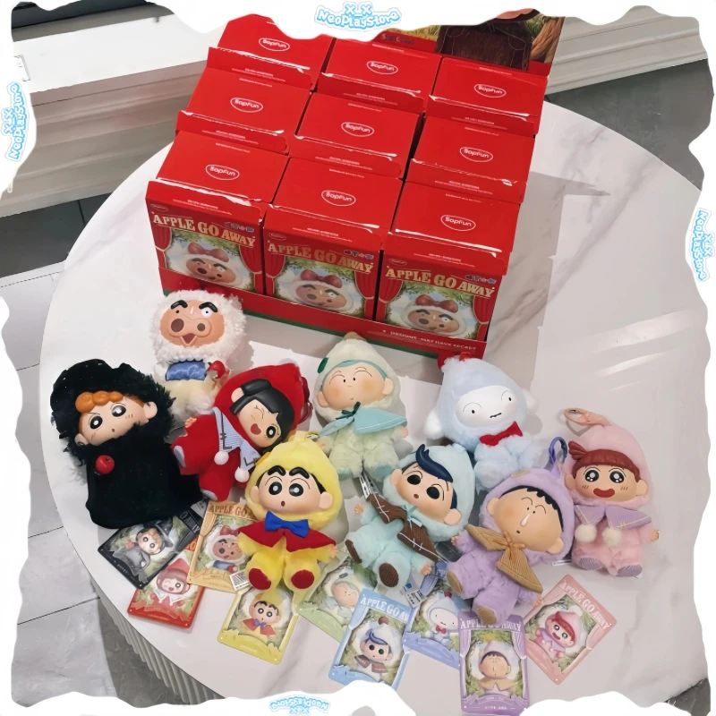 

Sopfun Crayon Shin-chan Dwarf Fairy Tale Series Blind Box Vinyl Doll Keychain Collecting Figurines Ornament Toys Birthday Gifts