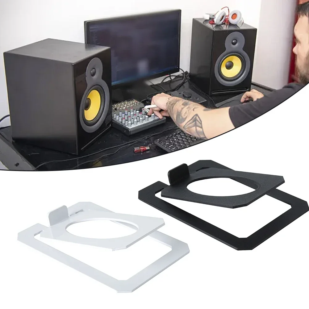 1pc Audio Speaker Bracket Desktop Speaker Stands Padding For Computer PC Tabletop Monitor Speakers Audio Speaker Stands