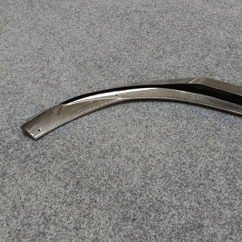 High-end Custom Body Kit For Old-to-New ConversionNew W205 C43 C200 C300 Carbon Fiber Front Lip With Exhaust Cut-Outs For - C-Cl