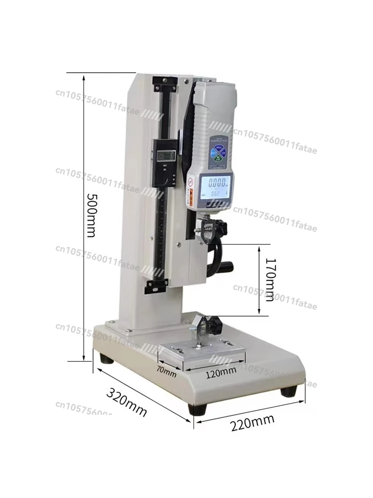 

Tensile Pressure Testing Machine Hand-cranked Digital Push-pull Force Meter Test Bench Spring Insertion Force Machine Tensometer
