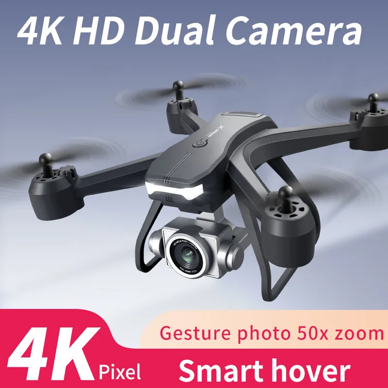 โดรน4DRC V14 4K กล้อง HD คู่6K WiFi FPV โดรนเฮลิคอปเตอร์ควบคุมรีโมตโดรนมินิมืออาชีพ