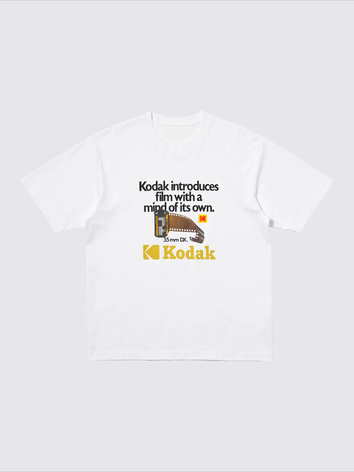 2026 Sommer Kodak Vintage Grafik T-Shirt für Herren und Damen 100% Baumwolle Kurzarm Film Logo Streetwear Casual Y2K Tee Tops – Detail 6
