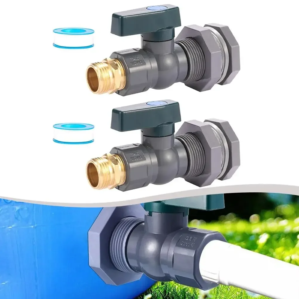 Commercial Plumbing Diverter Kit Robust PVC Material 1-Year Protection Rain Spigot Connector For Hose Home Gardening
