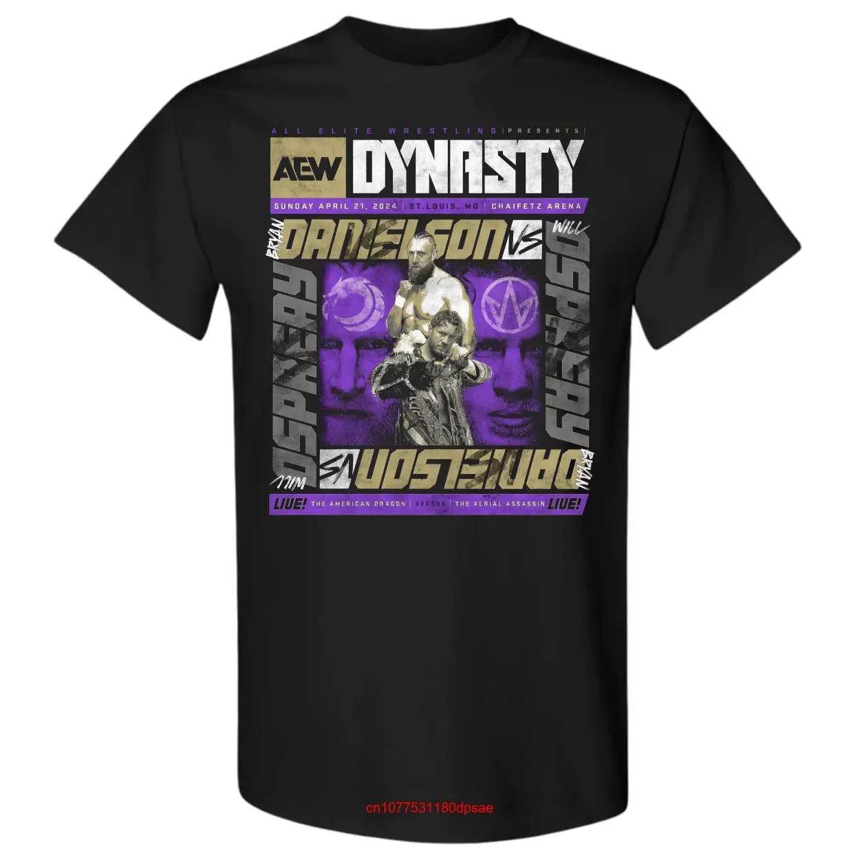 AEW DYNASTY 2024 MATCHUP DANIELSON VS OSPREAY Official T Shirt long or short sleeves