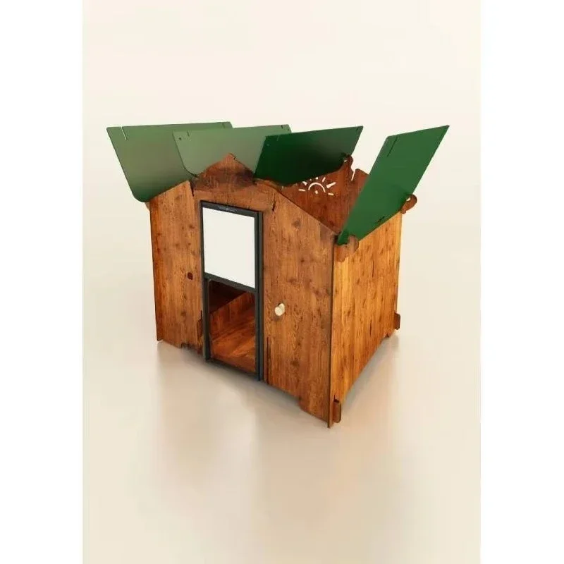 High quality HPL laminate external anti-hut coop