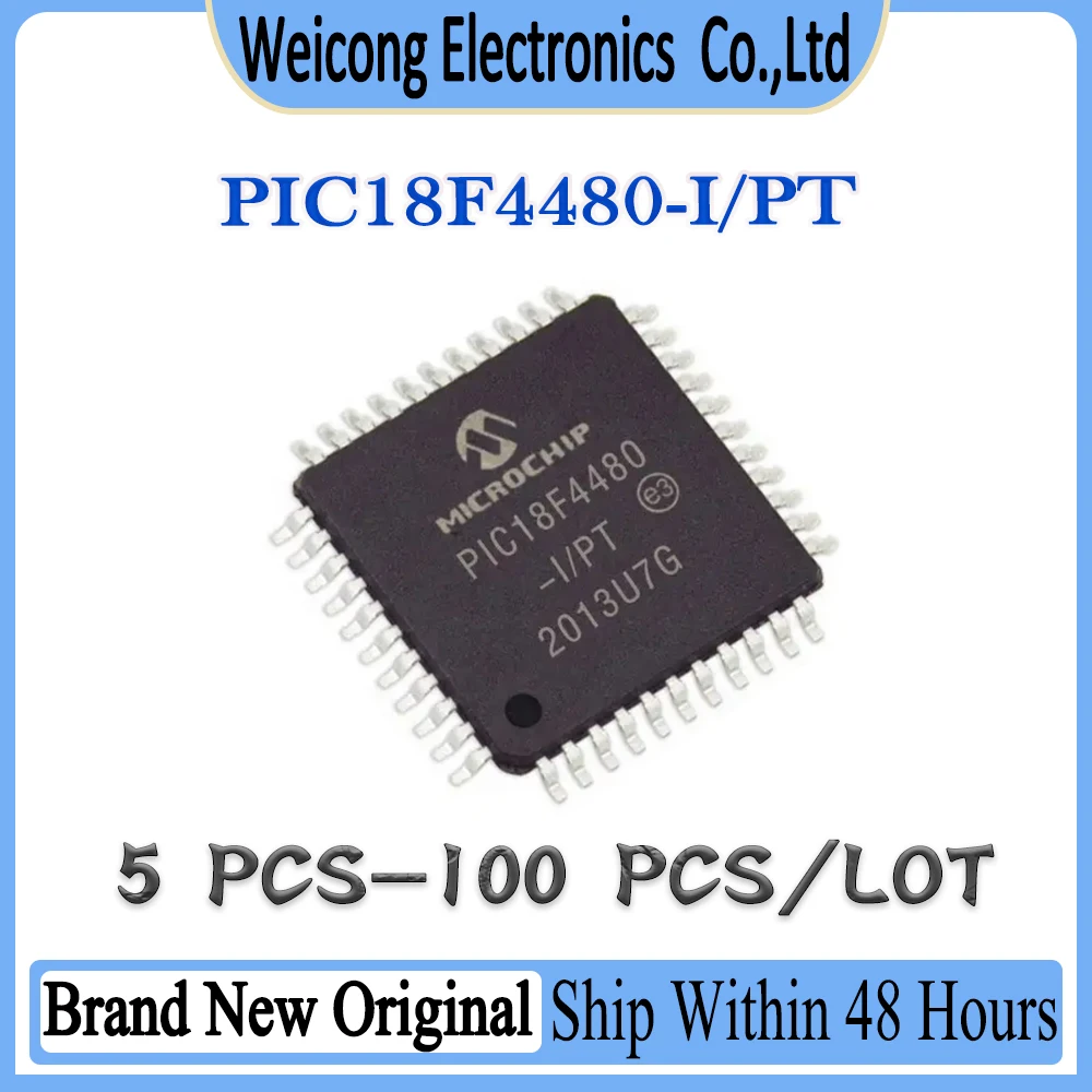 PIC PIC18 PIC18F PIC18F4480 PIC18F4480-I/PT PIC18F4480-I New Original IC MCU Chip TQFP-44