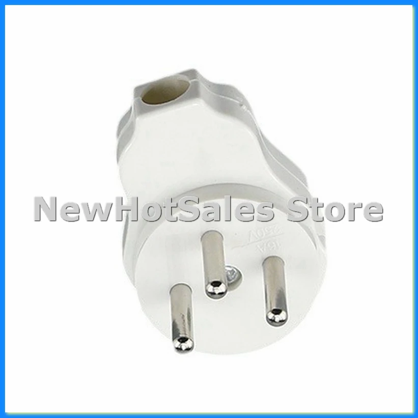 

Израильская вилка-штекер 16А, цилиндрическая, для подключения к розеткам ЕС - ABVM