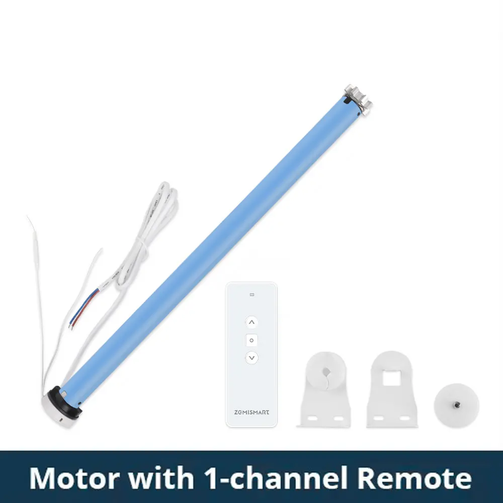 Zemismart 2N Zigbee Smart Electric Shutter Motor funktioniert mit Tuya Smart Life APP für 38-mm-Röhre Alexa Google Home Sprachsteuerung
