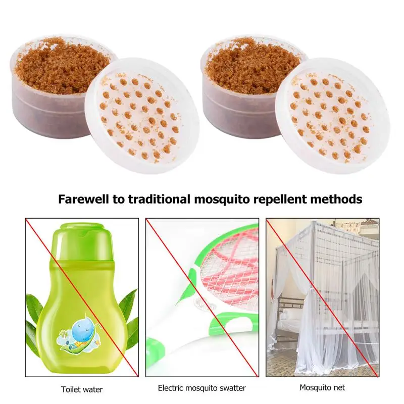 Mosquito Atrativo para Casa, Peças Agente Lure, Mosquito Helper Killer, Ferramenta de remoção eficaz para Escritório Dormitório, 5PCs